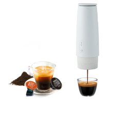 Máquina de cápsula Nespresso reutilizável Máquina de café portátil automática Dolce Gusto para carro Máquina de café expresso italiana